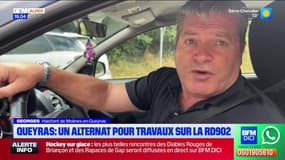 Queyras: à partir du 11 novembre mise en place d'un alternat sur la RD902 en travaux