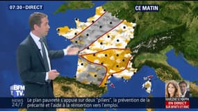 La météo pour ce jeudi 13 septembre 2018