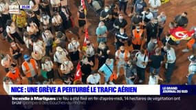 Aéroport de Nice: le trafic aérien perturbé par une grève des salariés d'Aviapartner