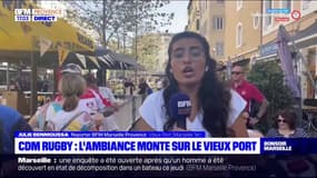 Coupe du monde de rugby: l'ambiance monte sur le Vieux-Port 