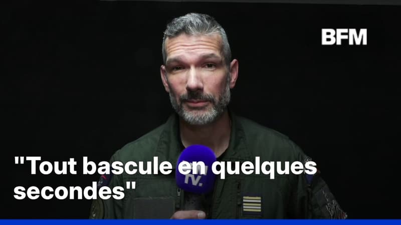 Lieutenant Colonel Alexandre, pilote de chasse éjecté en 2011 en Afghanistan, témoigne sur BFMTV