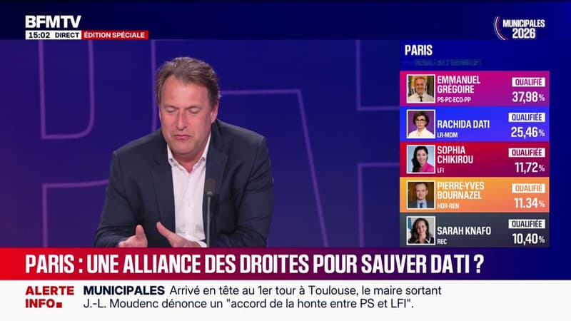 Alliance des droites à Paris: "Si on se rassemble, on pourra gagner", estime Sylvain Berrios (député Horizons)