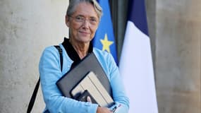 La Première ministre Elisabeth Borne à l'Elysée le 26 octobre 2022
