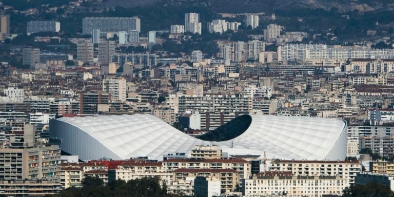 Le stade Vélodrome de Marseille, le 19 octobre 2017