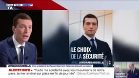 "Si je suis élu président de la région Île-de-France, je ferai de la sécurité la priorité de mon mandat", Jordan Bardella - 11/04