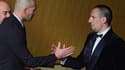 Franck Ribéry et Zinedine Zidane