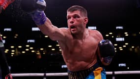 Sergiy Derevyancheko lors de son combat face à Joshua Conley en juillet 2022