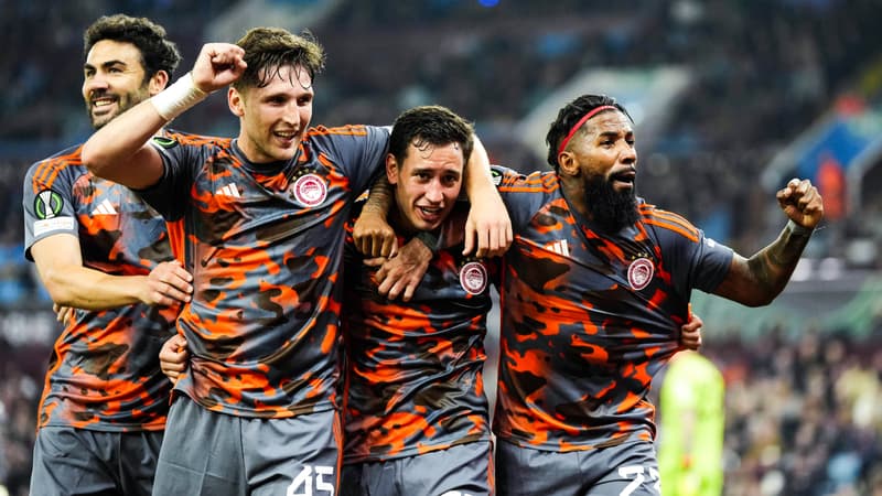 Célébration Olympiakos