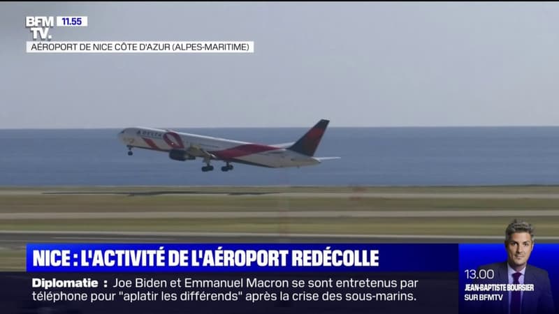 Le trafic à l'aéroport de Nice redécolle