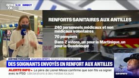 Covid-19: 240 soignants vont être envoyés en renfort en Guadeloupe et en Martinique 