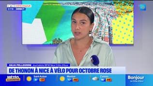 BFM Nice et Vous: deux amis relient Thonon-les-Bains à Nice à vélo contre le cancer 