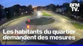 Deux voitures décollent après avoir percuté un rond-point à Dallas aux États-Unis à seulement trois mois d'intervalle 