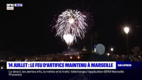 "La vie commence à reprendre": les images du feu d'artifice du 14-Juillet autour du Vieux-Port