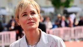 L'actrice française Judith Godrèche au Palais des Festivals de Cannes le 16 mai 2024