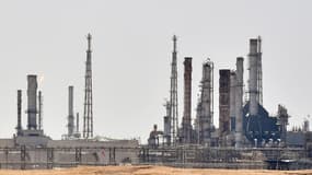 Installation pétrolière d'Aramco au sud de la capitale saoudienne Ryad, le 15 septembre 2019.