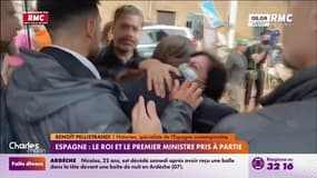 Déplacement mouvementé en Espagne pour le roi Felipe VI et le Premier ministre 
