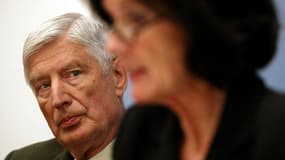 L'ancien Premier ministre néerlandais Dries Van Agt en 2002