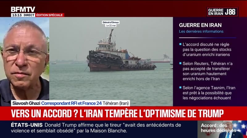 Guerre au Moyen-Orient: Donald Trump annonce que l'accord avec l'Iran prévoit la réouverture du détroit d'Ormuz, Téhéran précise qu'il resterait "sous contrôle" iranien