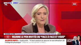 Marine Le Pen: "Il faut abaisser l'âge de la majorité pénale de 18 à 16 ans et revoir les modalités de l'excuse de minorité"
