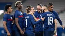 Antoine Griezmann, Karim Benzema et les Bleus