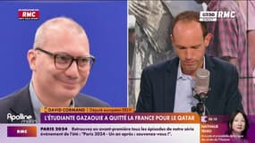 Étudiante gazaouie expulsée: "C'est inacceptable d'avoir des propos antisémites de quelque sorte que ce soit, même si on peut imaginer les traumatismes qu'a pu vivre cette personne", dit David Cormand, député européen EELV