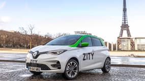 Le service d'autopartage de Renault, Zity, avait été lancé à Paris en 2020.