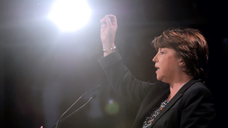 La maire de Lille Martine Aubry