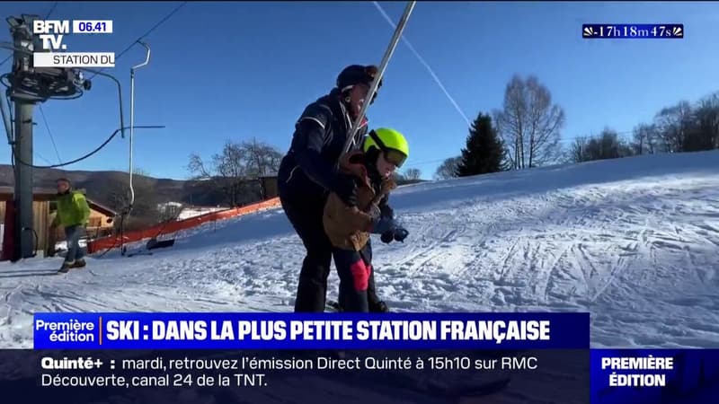 Avec son unique téléski, la station du Frenz est la plus petite des Vosges