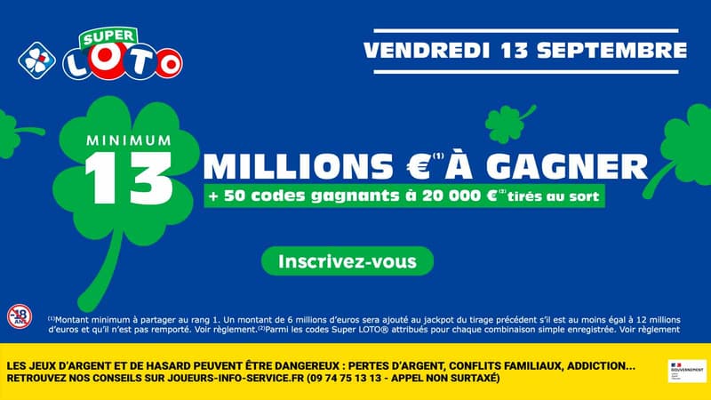 Et Si C'était Vous Le Nouveau Millionnaire De Ce Vendredi 13 ? Tentez ...