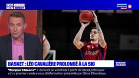 Basket: Léo Cavalière prolongé à la SIG Strasbourg