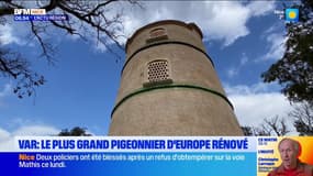 Var: le plus grand pigeonnier d'Europe rénové
