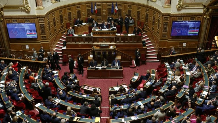 Les sénateurs, le 26 novembre 2025 à Paris