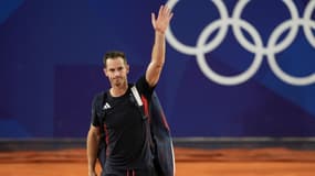 Andy Murray après son élimination aux JO de Paris, le 01/08/2024