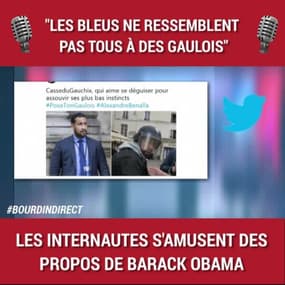 Propos de Barack Obama sur les Bleus: les internautes s'amusent de sa comparaison avec les Gaulois