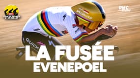 Tour de France (E5) : La fusée Evenepoel survole le chrono de Caen