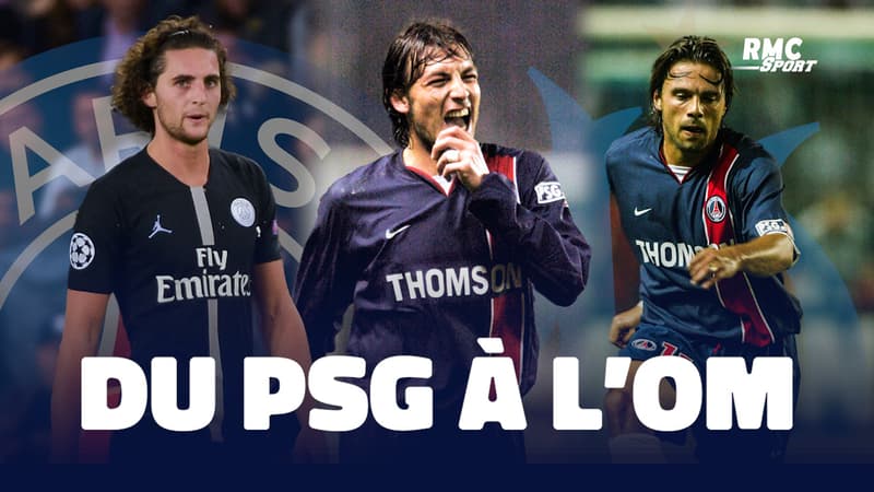 Rabiot, Heinze, Fiorèse... Ces joueurs passés de l'OM au PSG