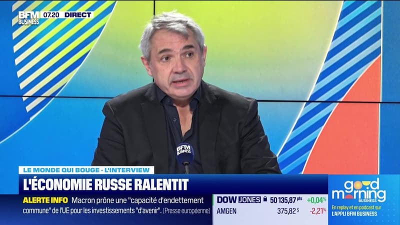 Le monde qui bouge - L'Interview : L'économie russe ralentit - 10/02