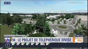 Le projet de téléphérique divise à Créteil