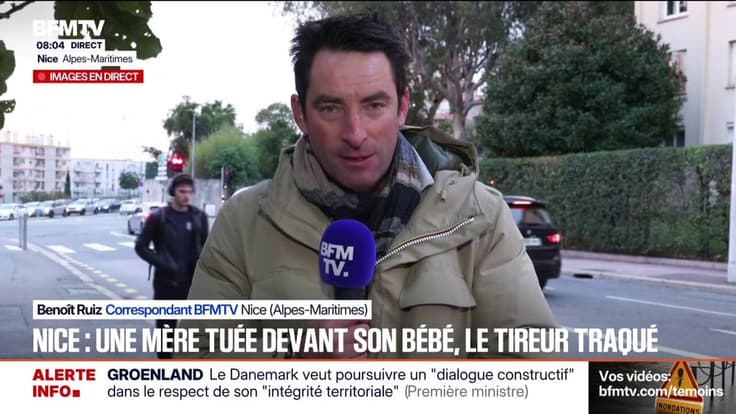 A Nice, une mère a été tuée devant son bébé, le suspect du meurtre est recherché 