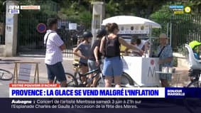 Provence: la glace se vend toujours malgré l'inflation