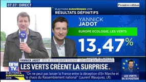 Yannick Jadot sur sa 3e place: "Nous avons porté un projet, des solutions (...) Ça a été la recette"