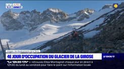 Hautes-Alpes: les Soulèvements de la Terre occupent le glacier de la Girose depuis quatre jours