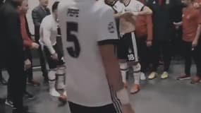 Le vestiaire de Besiktas