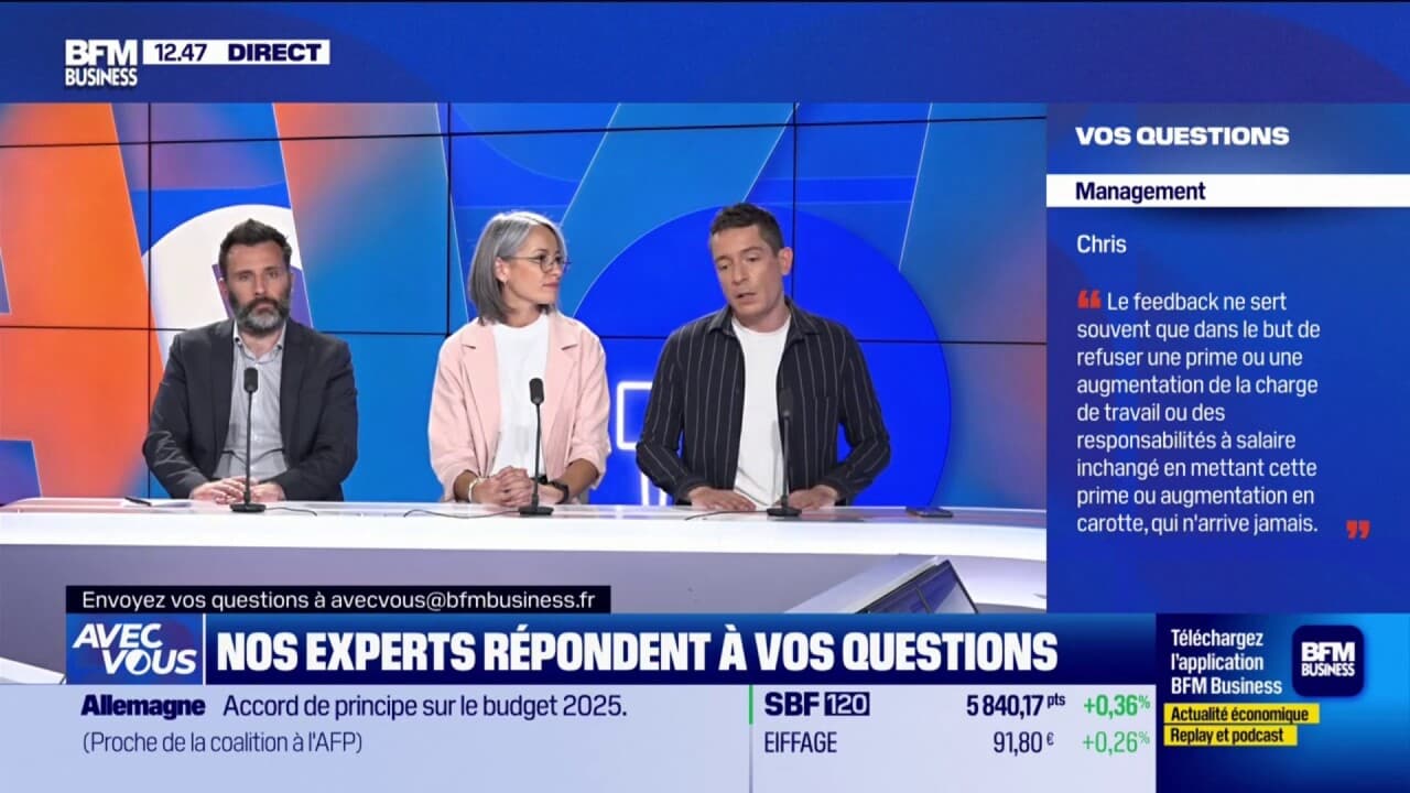 On parle beaucoup de la culture du feedback, qu’estce que ça veut dire