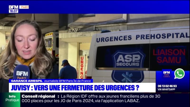 Juvisy-sur-Orge: vers une fermeture des urgences?