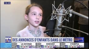 Bientôt des annonces d'enfants dans le métro parisien