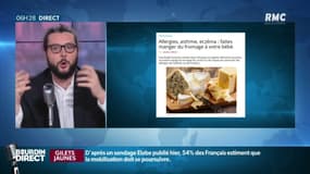 Du roquefort dans le biberon? Pourquoi donner du fromage aux bébés est crucial