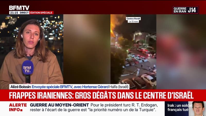 Frappes iraniennes: les secouristes israéliens ont confirmé l'absence de victimes malgré les incendies causés par des débris