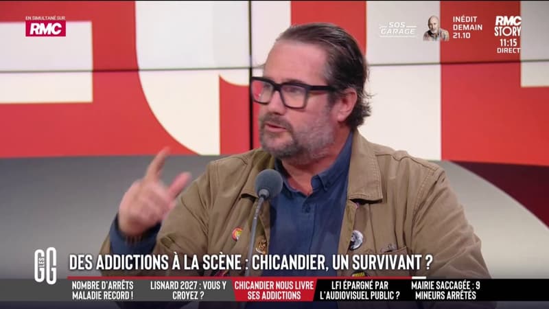 Jason Chicandier, humoriste, se confie sur son parcours et ses rencontres lors de son séjour en clinique