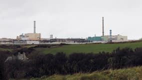 L'usine de retraitement des déchets nucléaires de La Hague (Manche)